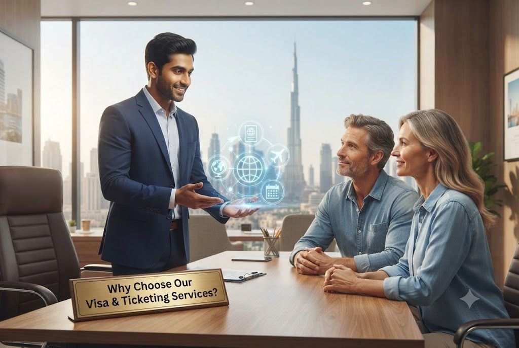 Why Choose Our Visa & Ticketing Services?